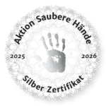 Silber Zertifikat Handhygiene